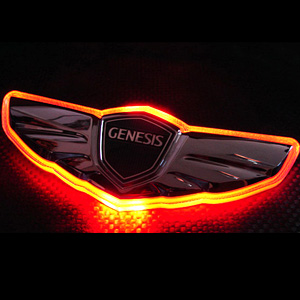 [ Genesis auto parts ] 2way LED emblem Made in Korea